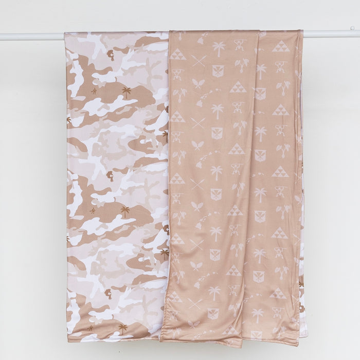 Camo/Brown Kingdom Reversible Blanket