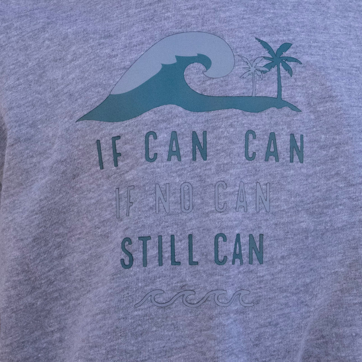 If Can Can Grey Tee