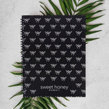 Black Shaka Notebook - Sweet Sweet Honey Hawaii