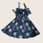 Blue Pahoa Belle Dress - Sweet Sweet Honey Hawaii