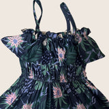 Blue Pahoa Belle Dress - Sweet Sweet Honey Hawaii