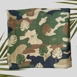 Camo shaka monstera Bamboo Swaddle Blanket - Sweet Sweet Honey Hawaii