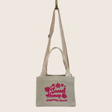 Canvas tote with Strap - pasadenatexaslimos