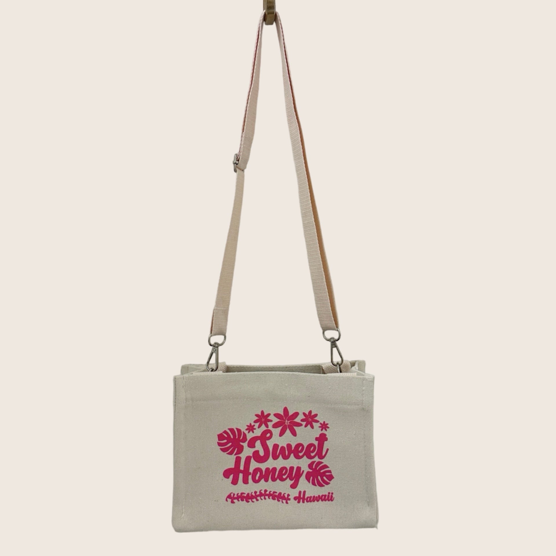 Canvas tote with Strap - pasadenatexaslimos