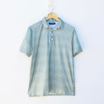 Gardenia Olive Men's Collared Shirt - pasadenatexaslimos