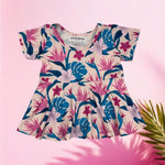 Kaile'a Tee Dress Onesie - Sweet Sweet Honey Hawaii