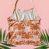 Kanani Monstera Halter top - pasadenatexaslimos