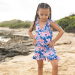 Leilani Shoulder Tie Romper - Sweet Sweet Honey Hawaii