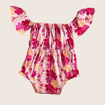 Magenta Puakenikeni Off the Shoulder Onesie - pasadenatexaslimos