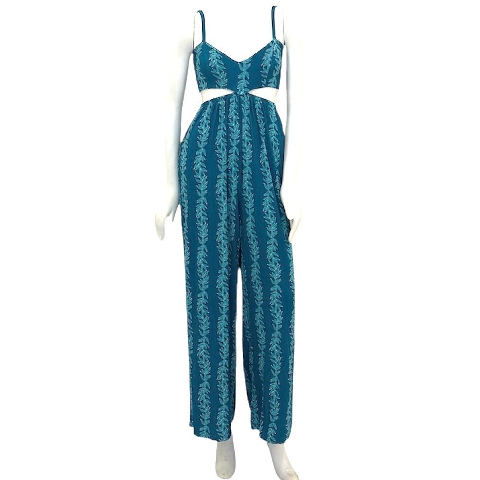 Maile lei Women's Nikki Jumpsuit - Sweet Sweet Honey Hawaii