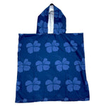 Midnight Blue Hibiscus Hooded Towel - pasadenatexaslimos