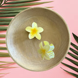 Plumeria Claw Clip