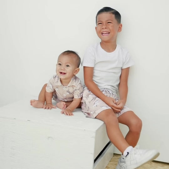 Tan Mano Boy's Shorts