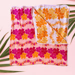 Puakenikeni Reversible quilt - Sweet Sweet Honey Hawaii