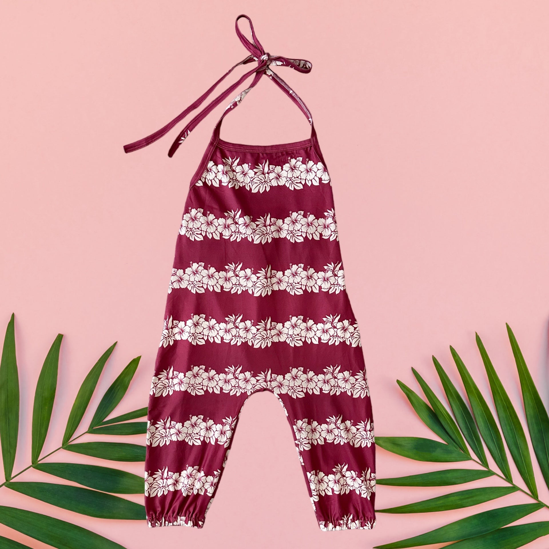 Waikiki Halter Jumpsuit - pasadenatexaslimos