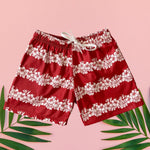 Waikiki Red Boys Boardies - Sweet Sweet Honey Hawaii