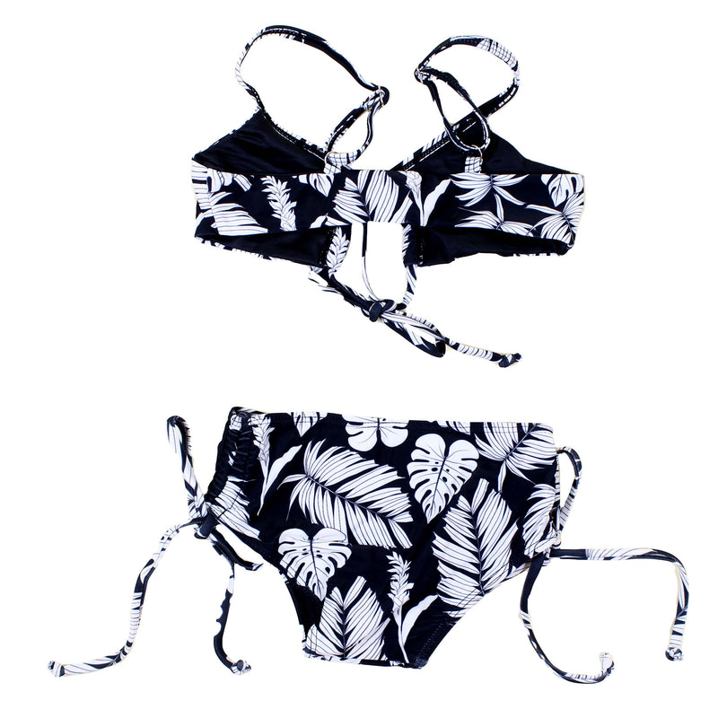 Baby & Children Aloha Wear Black Palm 2 pc Bikini - Sweet Honey