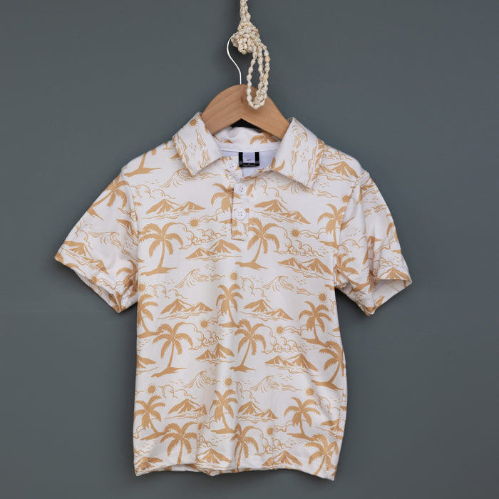 Vintage Hawaii Collared Shirt