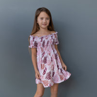 Off The Shoulder Pahoa Cream Dress - Sweet Sweet Honey Hawaii